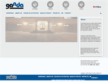 Tablet Screenshot of ganda.com.tr